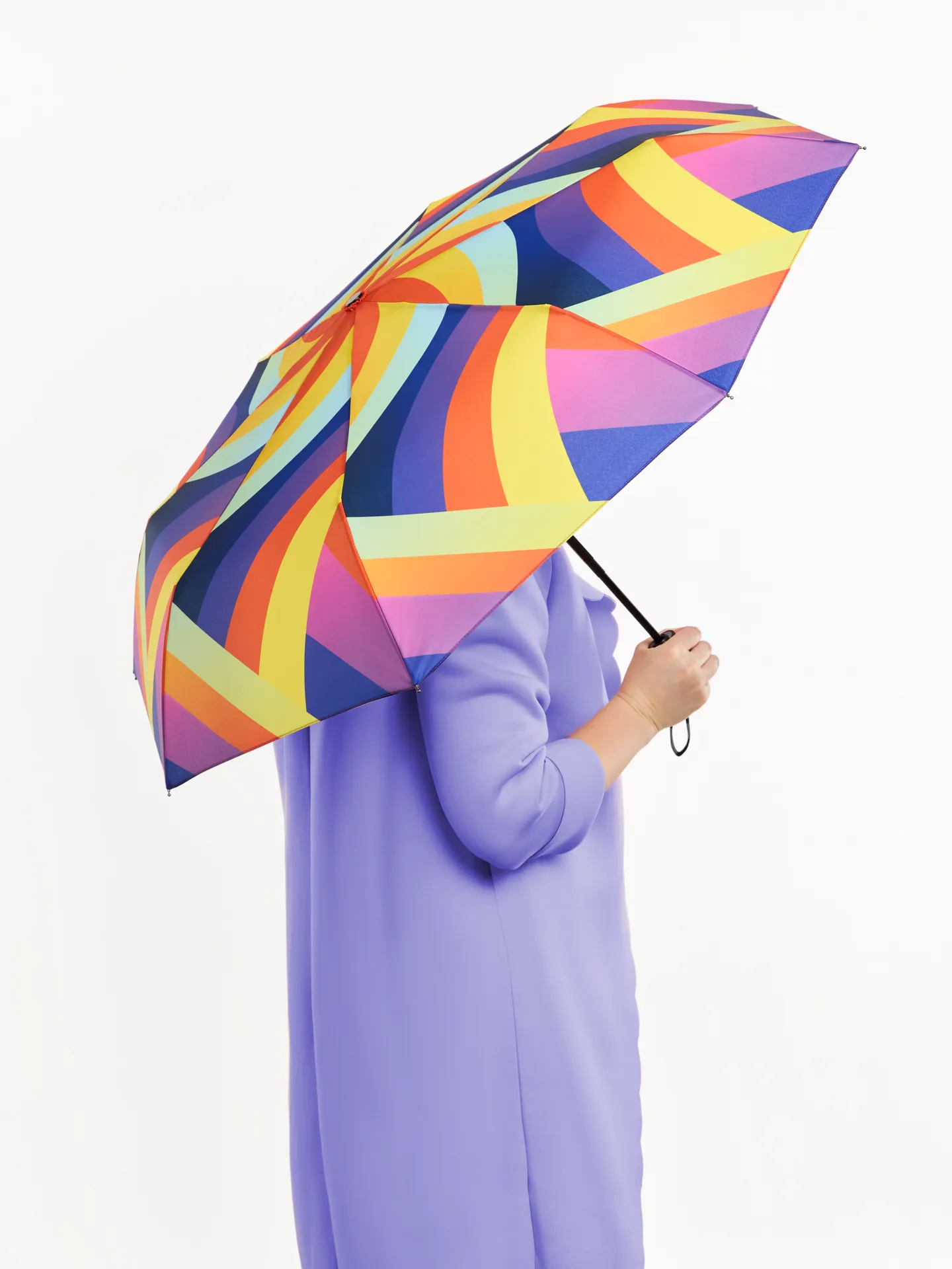 Vrolijke paraplu Regenboogkleuren - Image 5