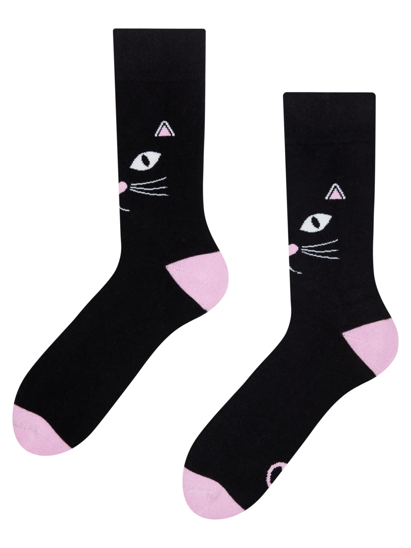 Vrolijke warme sokken Kattenblik