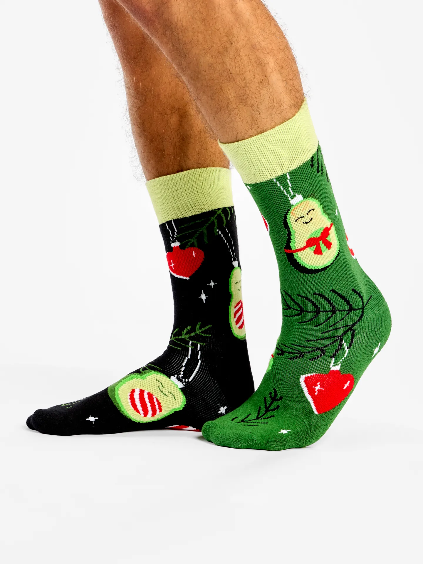 Vrolijke warme sokken Kerstavocado - Image 2