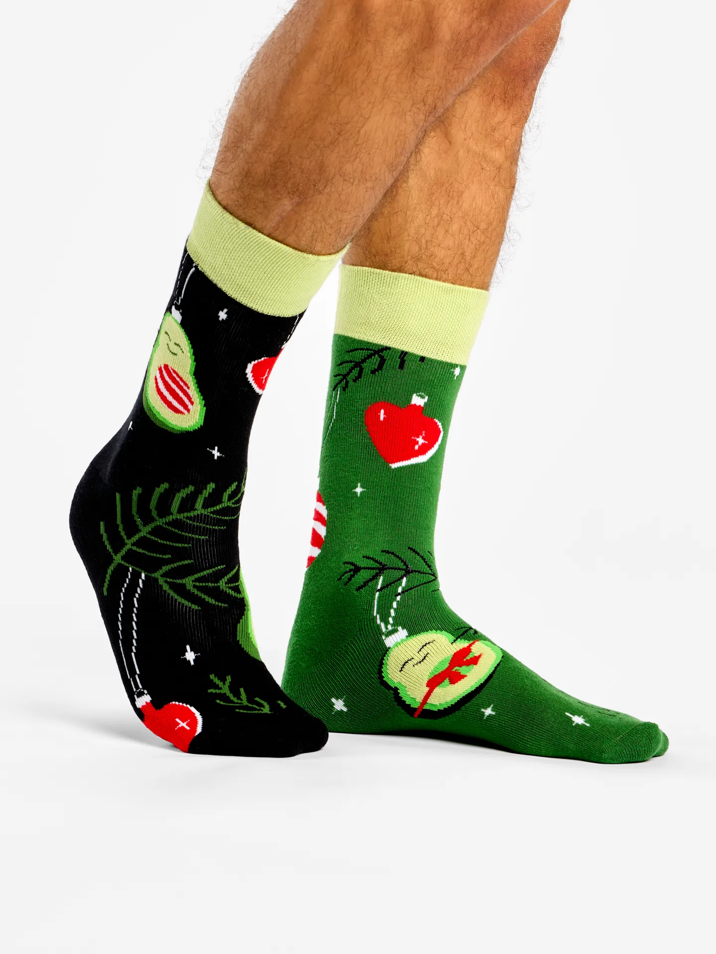 Vrolijke warme sokken Kerstavocado - Image 3