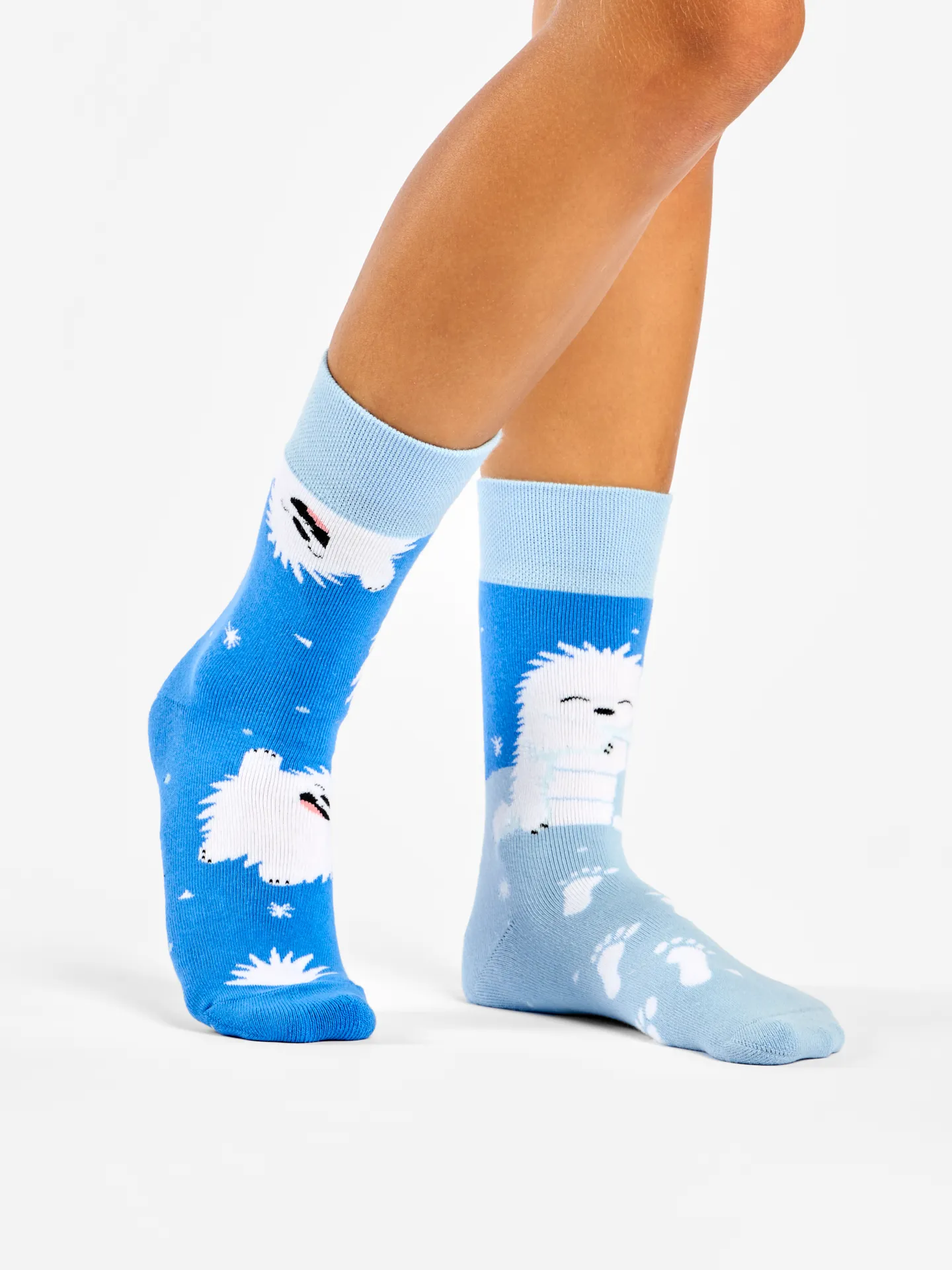 Vrolijke warme sokken Kleine Yeti - Image 3