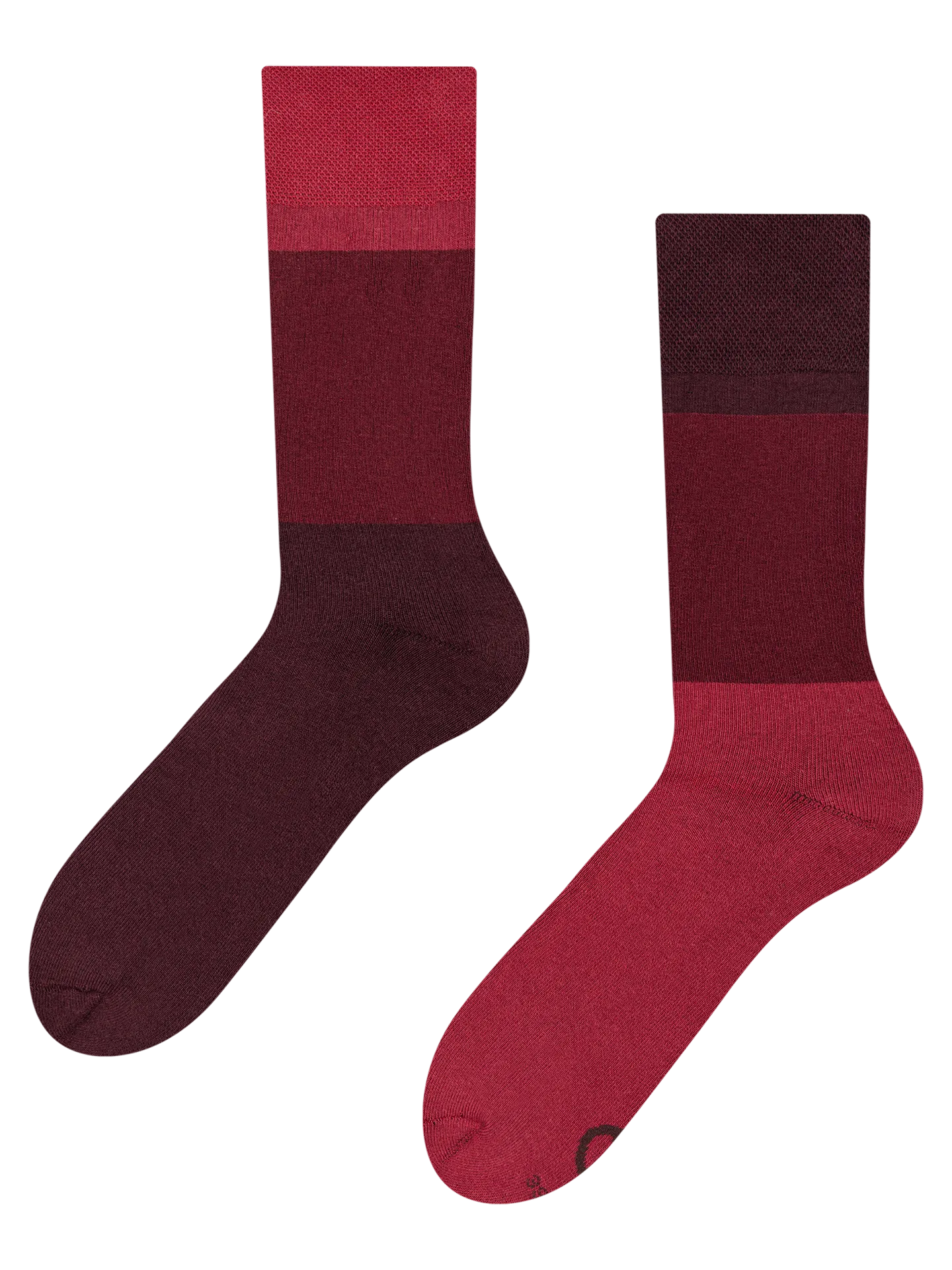 Warme sokken Marron tri-color