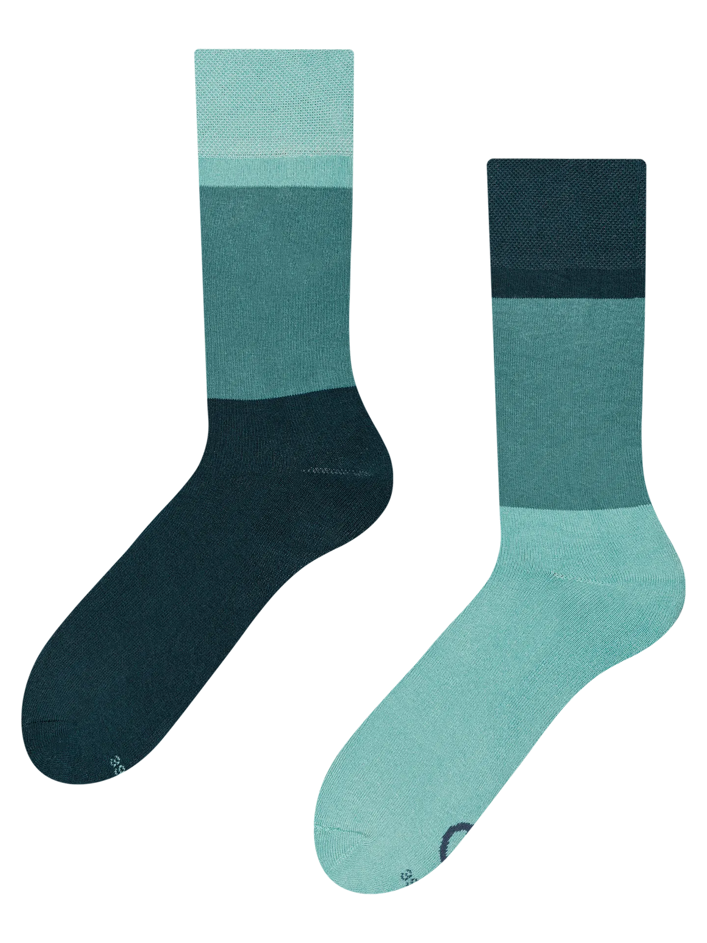 Warme Sokken Oceaan Blauw tri-color