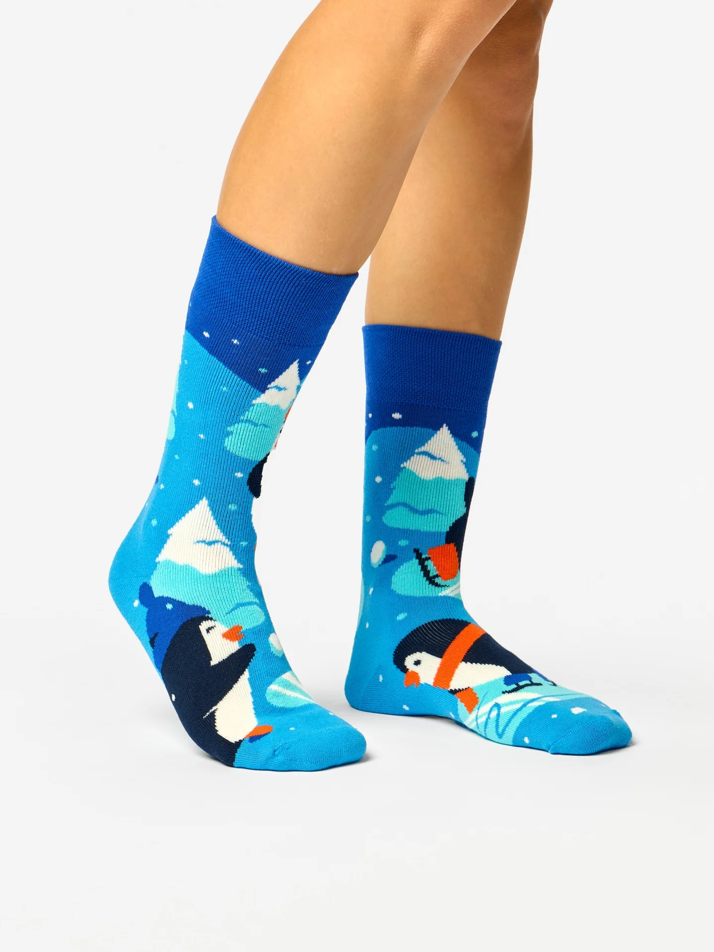 Warme sokken Schaatsende pinguïns - Image 2