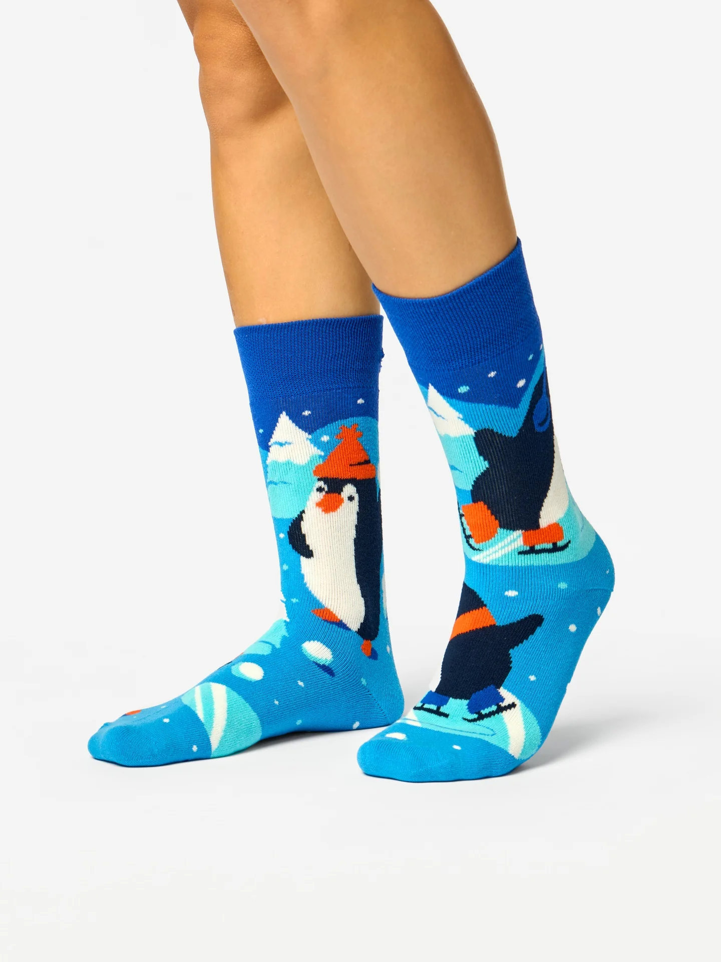 Warme sokken Schaatsende pinguïns - Image 3