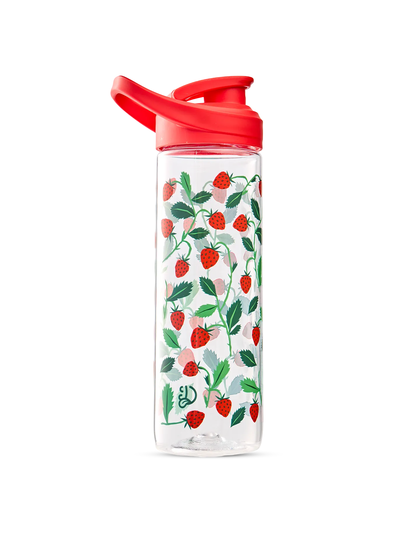 Vrolijke waterfles Aardbeien 700 ml