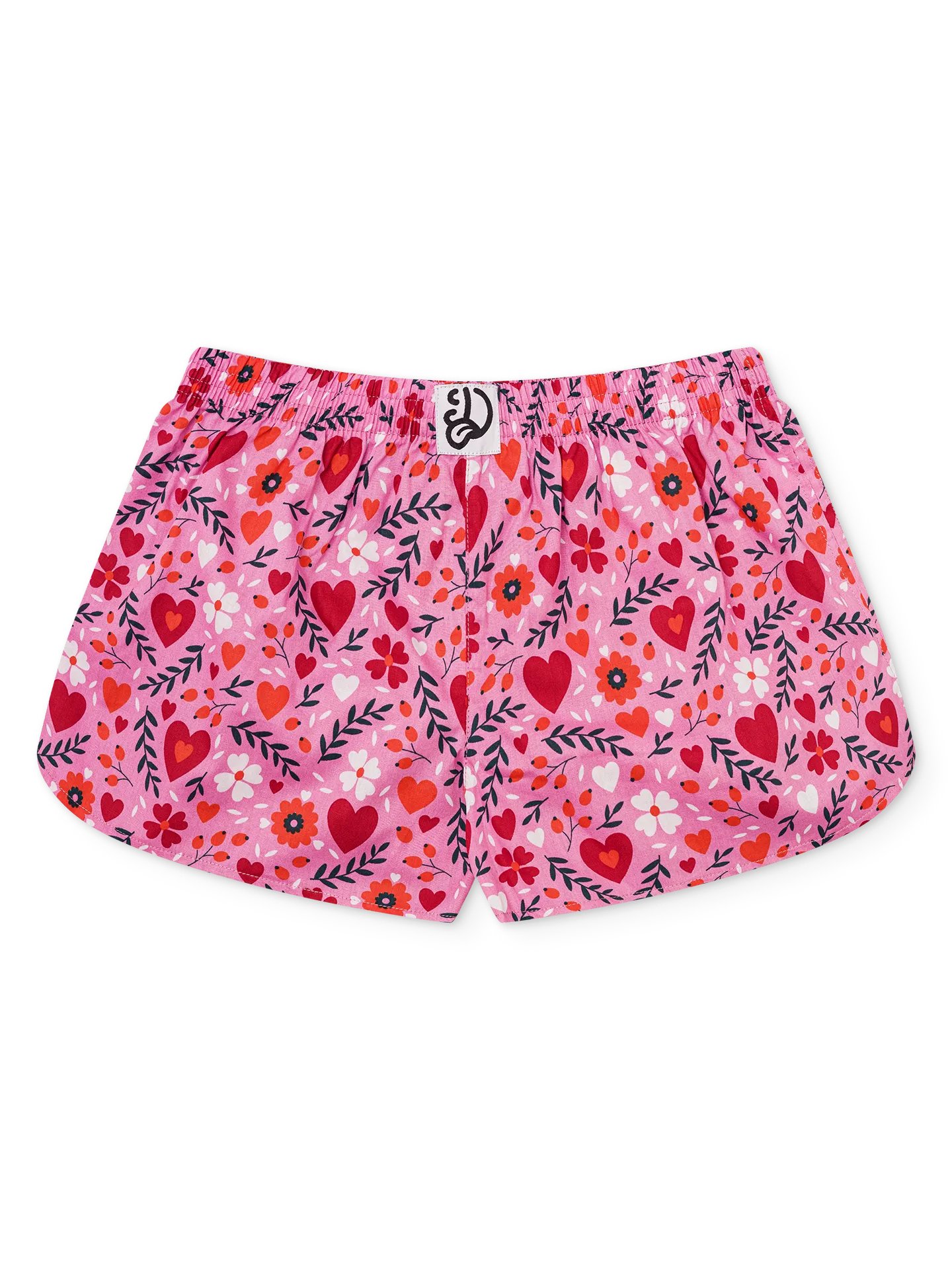 Vrolijke dames boxershorts Bloemenliefde