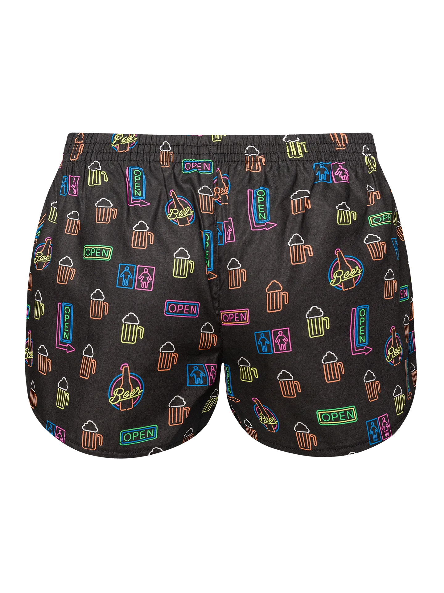 Vrolijke damesboxershorts Neon bier - Image 2