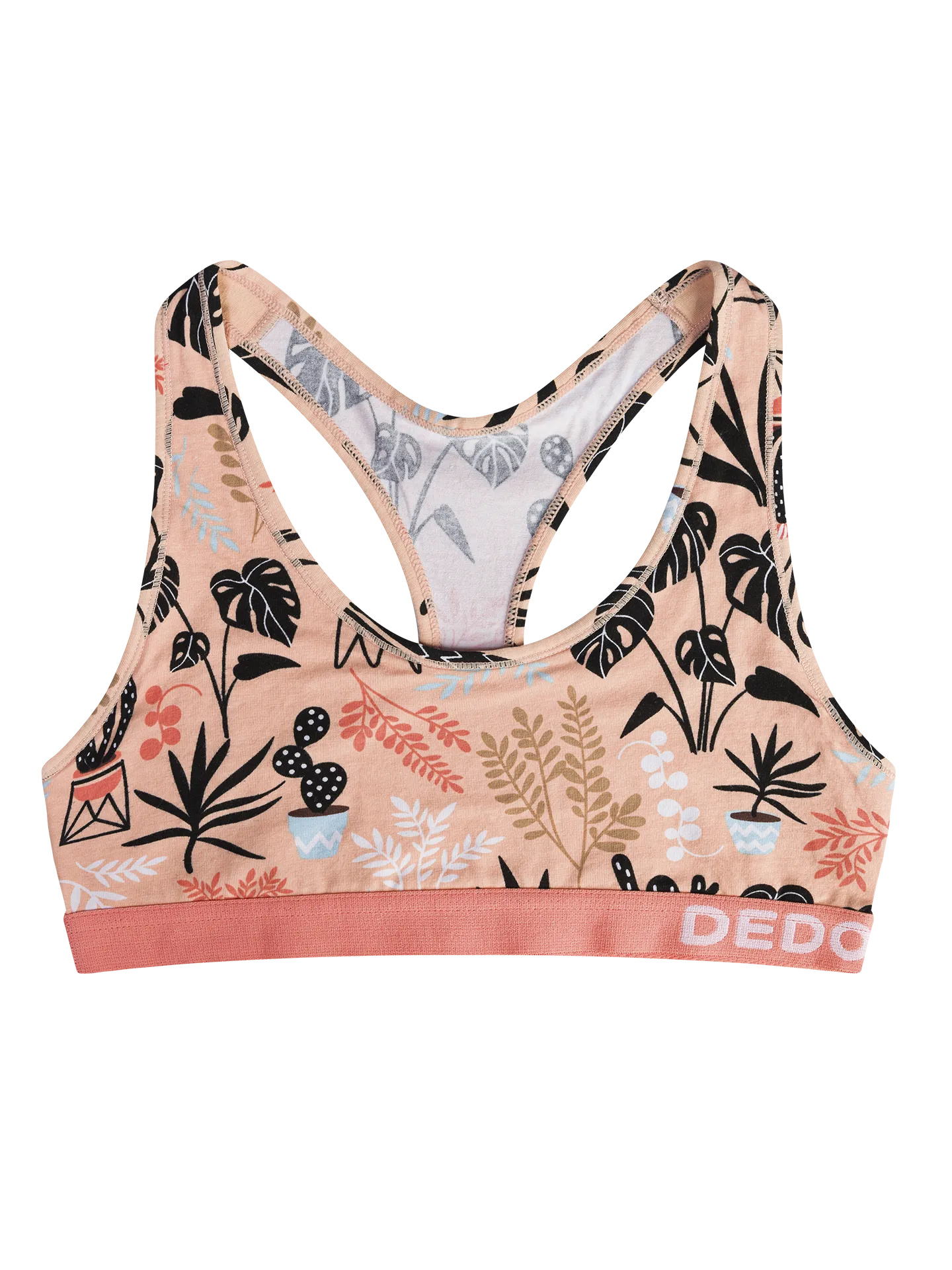 Vrolijke damesbralette Binnenplanten