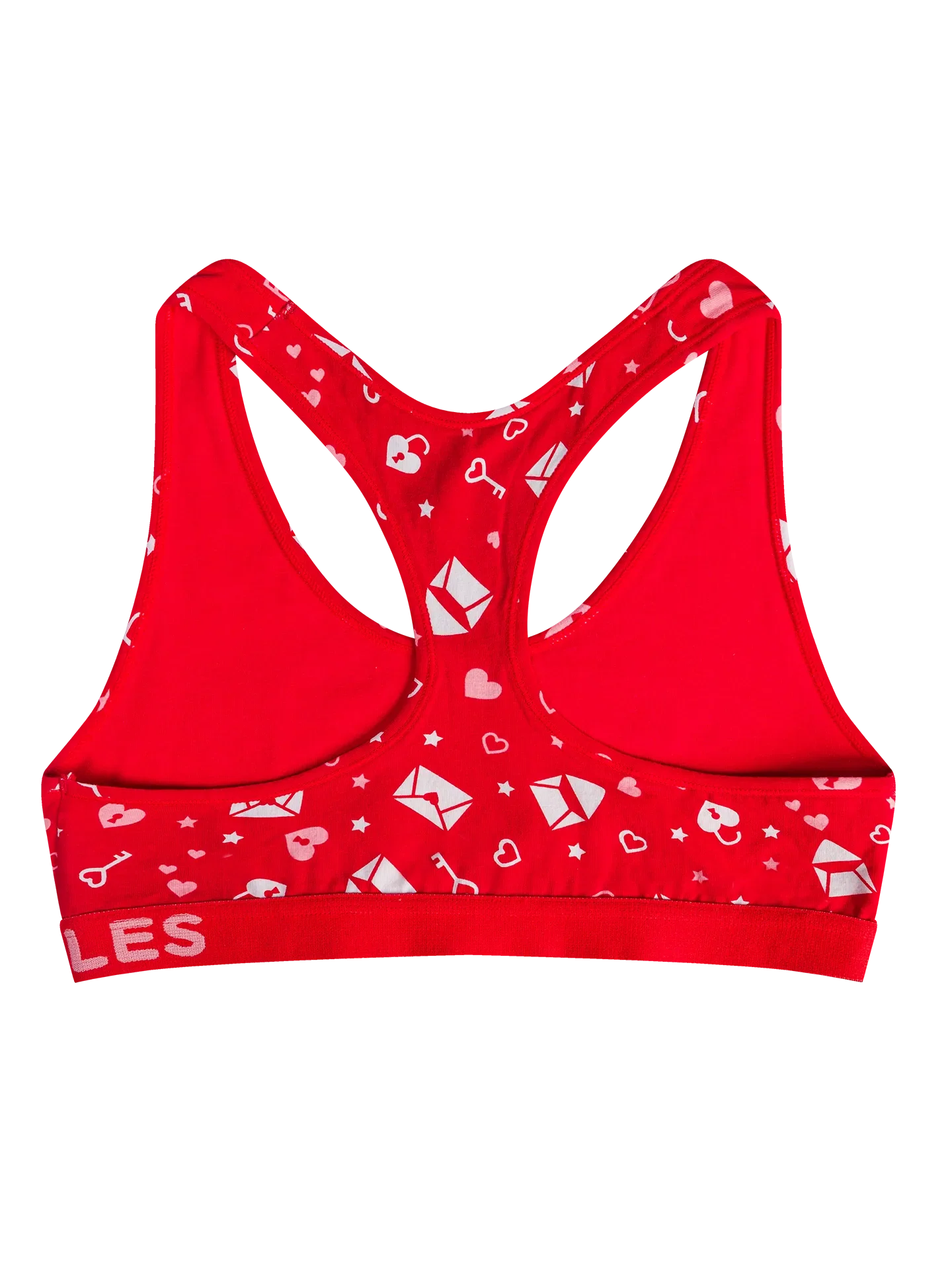 Vrolijke damesbralette Love letters - Image 2