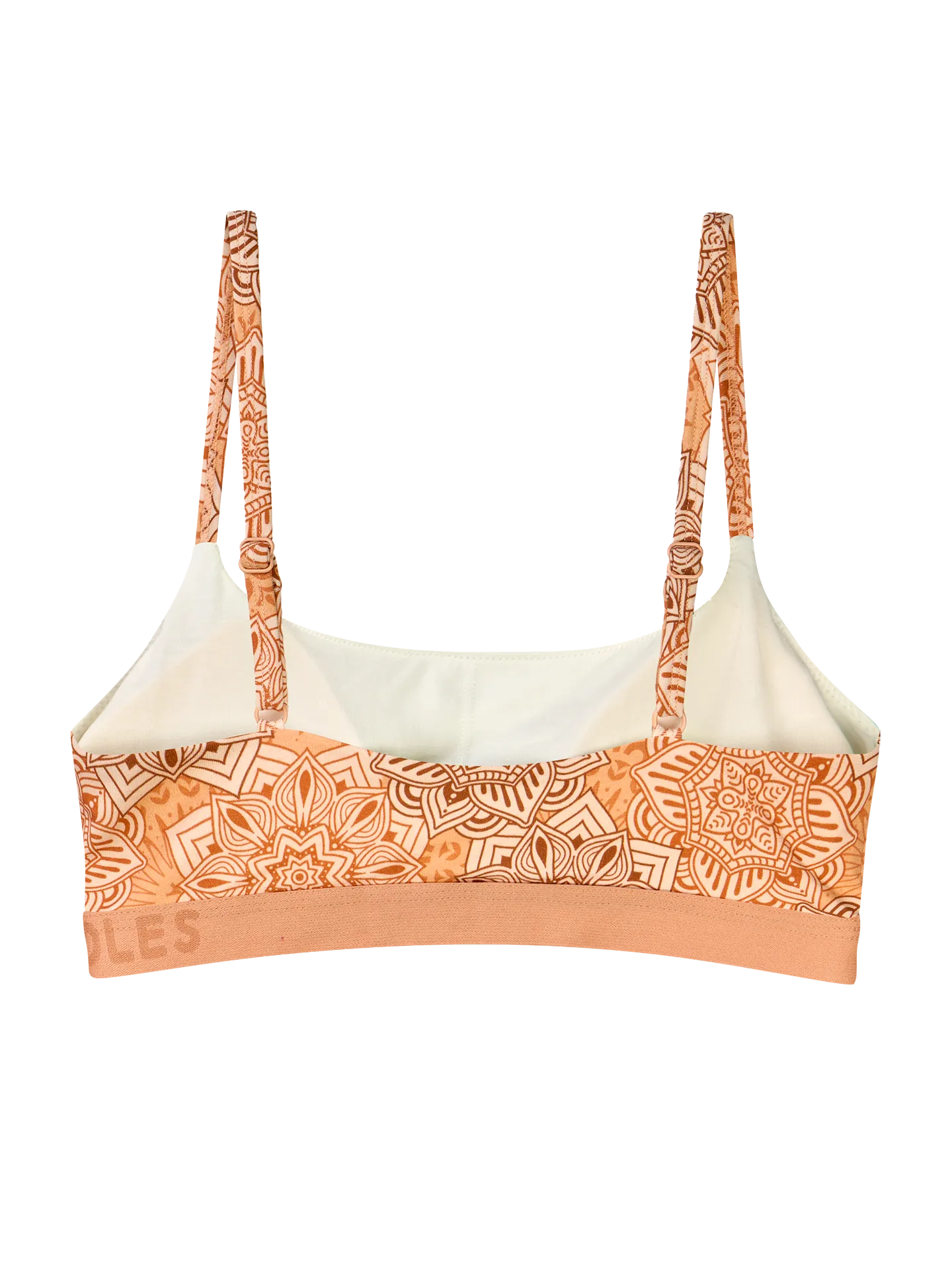 Vrolijke damesbralette Beige mandala - Image 2