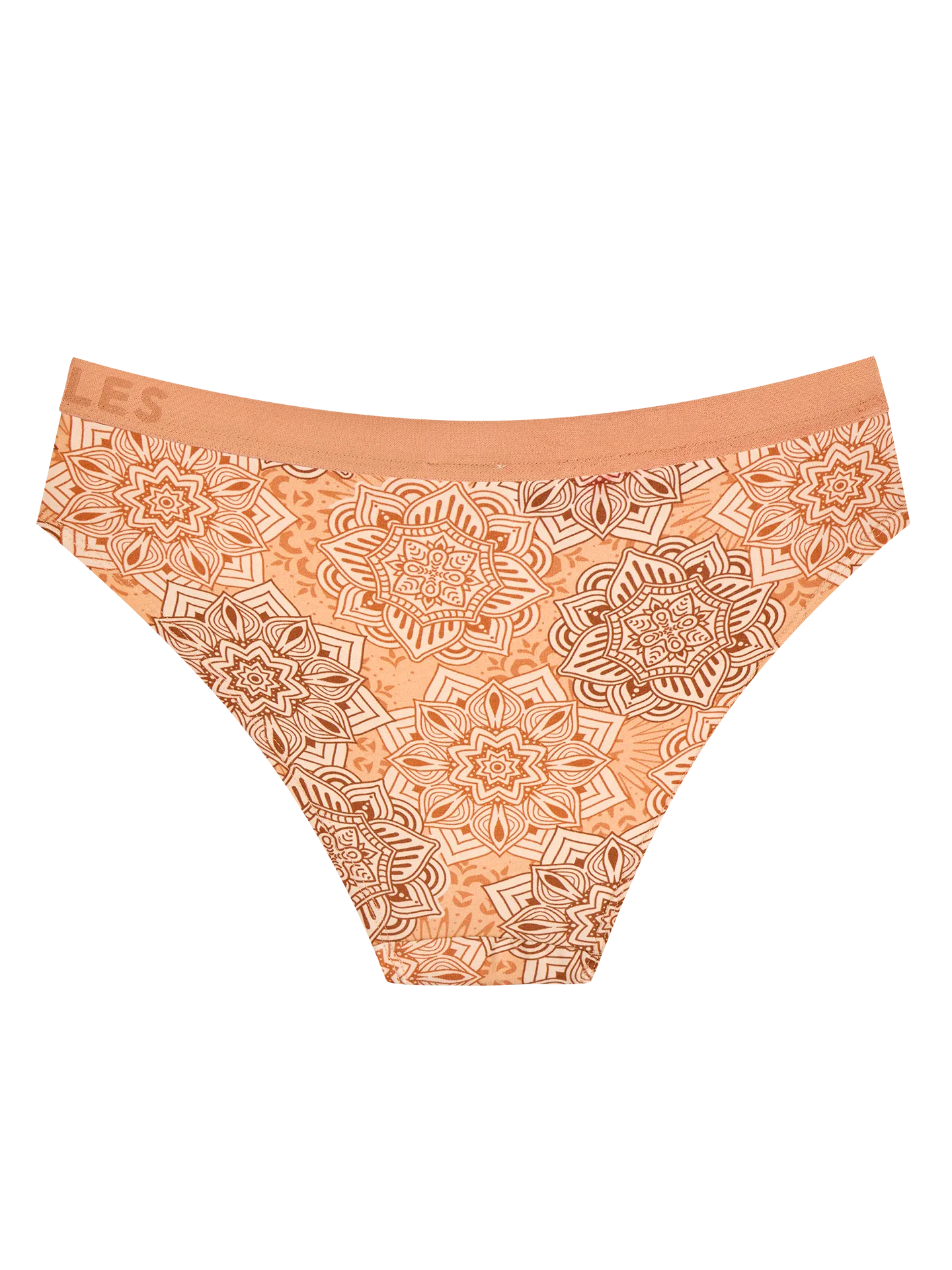 Vrolijke damesslip Beige mandala - Image 3