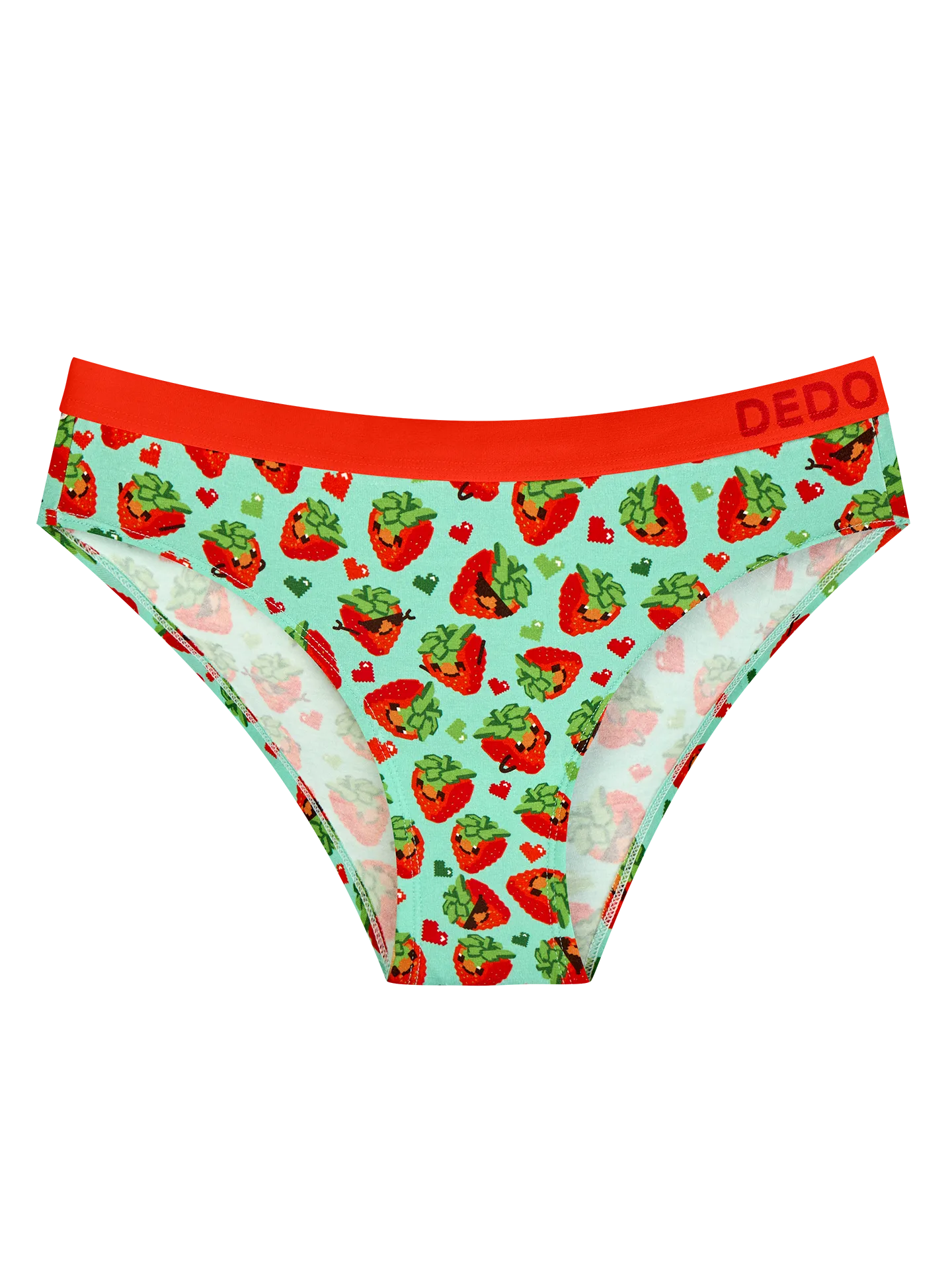 Vrolijke damesslip Aardbeien