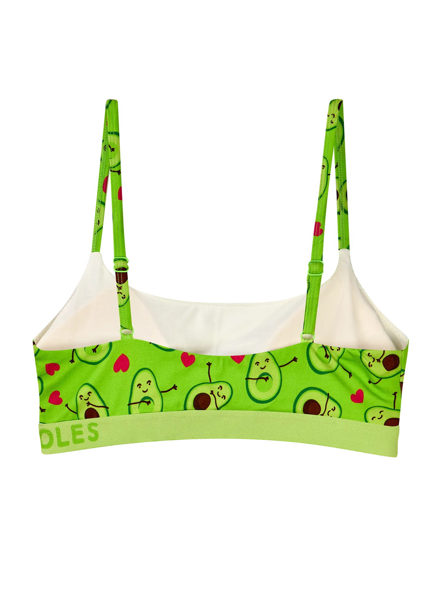 Modal damesbralette Avocado-liefde - Image 2