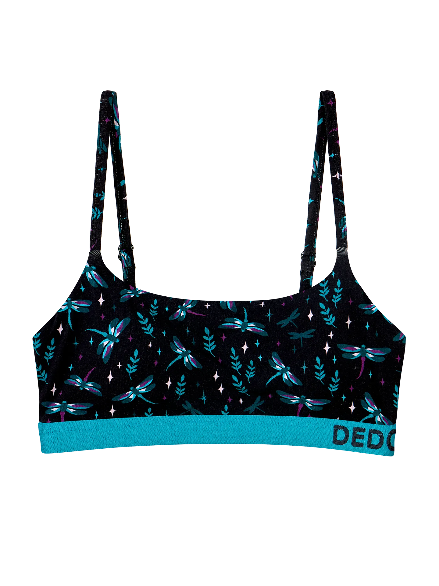 Modal damesbralette Libellen bij nacht