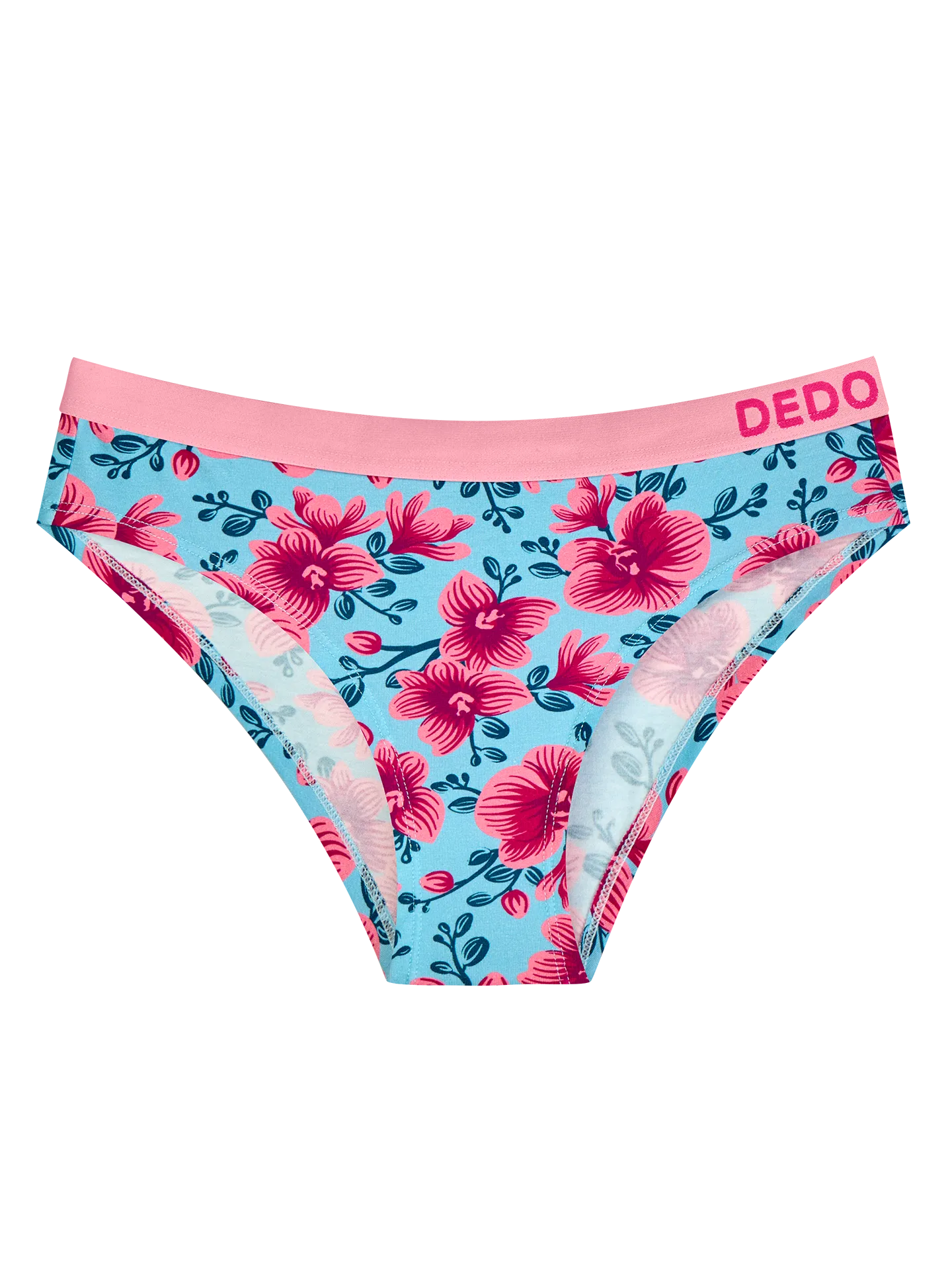 Modal damesslip Orchidee