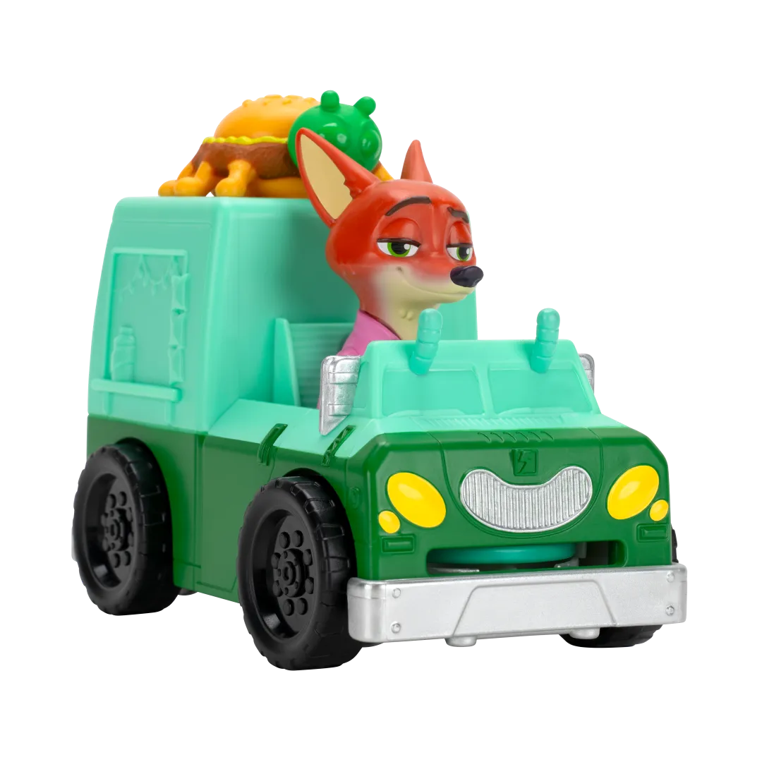 Zootropolis figuren met auto - Nick Wilde