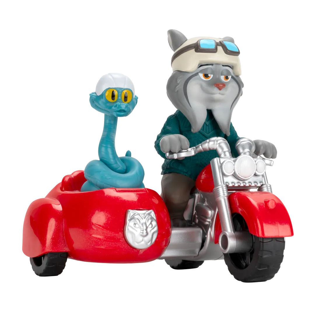 Zootropolis figuren met auto - Pawbert Pelter